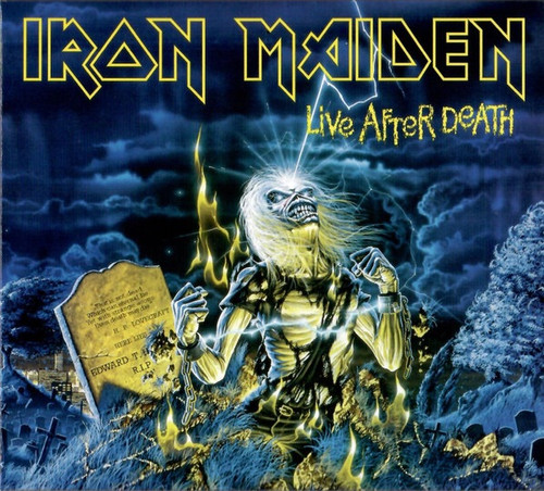 Iron Maiden - Live After Death (1985 Canadian Pressing VG+)