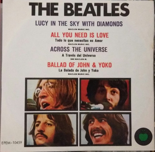 The Beatles - Lucy In The Sky With Diamonds (Mexico 7” NM/NM)