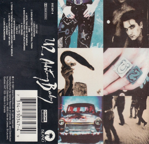 U2 - Achtung Baby (1991 Cassette)