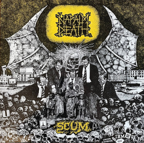 Napalm Death - Scum (2002 US Reissue on Green Vinyl)