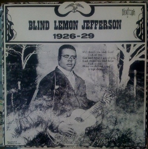 Blind Lemon Jefferson - 1926-1929