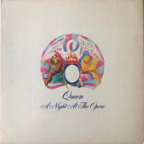 Queen - A Night At The Opera (1975 1st USA Pressing - Embossed Cover)
