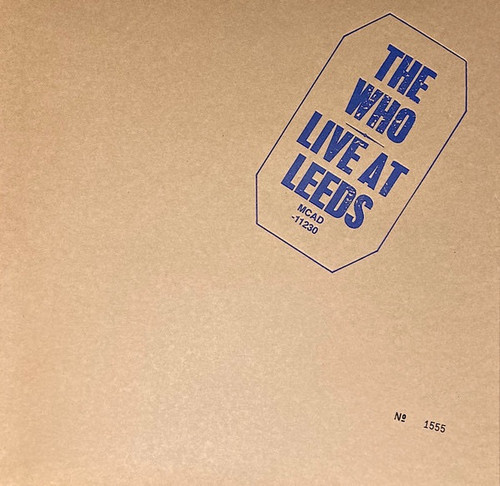 The Who - Live At Leeds (Limited Edition Numbered CD With paperwork)