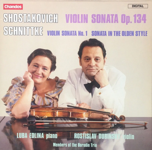 Dmitri Shostakovich / Alfred Schnittke - Violin Sonata Op. 134 / Violin Sonata No. 1 / Sonata In The Olden Style (Sealed 1983 UK Pressing)