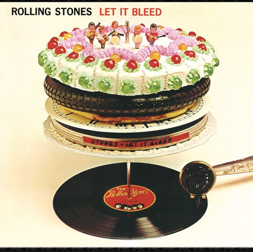 The Rolling Stones - Let It Bleed (Early USA VG+/VG+  With Poster and Printed  Inner)