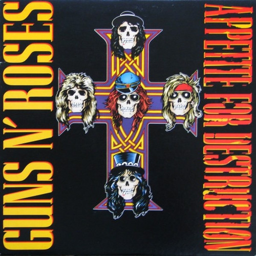 Guns N' Roses - Appetite For Destruction (With Censored Inner) 