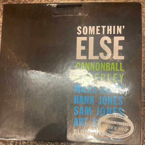 Cannonball Adderley - Somethin' Else (Analogue Productions 45RPm