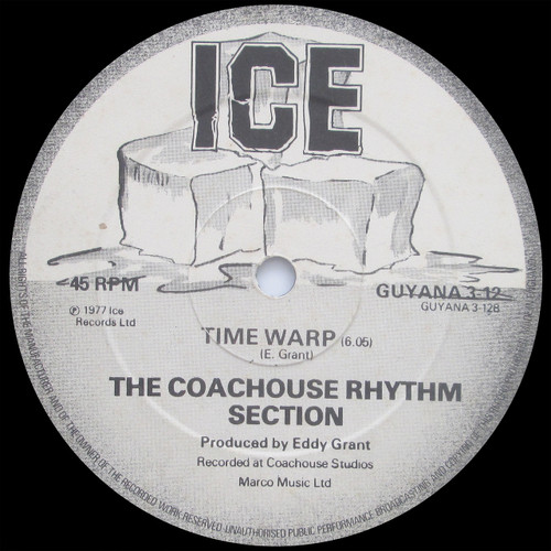 The Coachouse Rhythm Section – Nobody's Got Time / Time Warp (12" single)