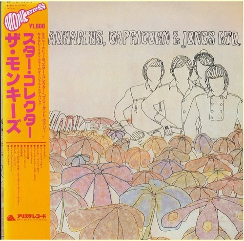 The Monkees - Pisces, Aquarius, Capricorn & Jones Ltd. (1980 Japanese Reissue with OBI VG+)