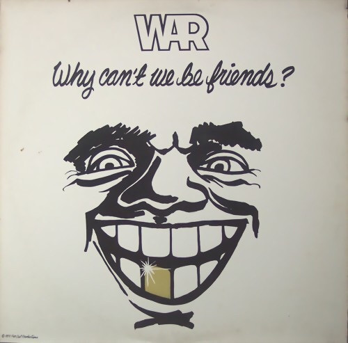 War - Why Can't We Be Friends? (1975 US Pressing with Poster VG+)