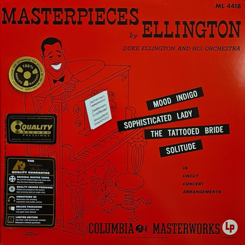 Duke Ellington And His Orchestra - Masterpieces By Ellington (Analogue Productions 45rpm)