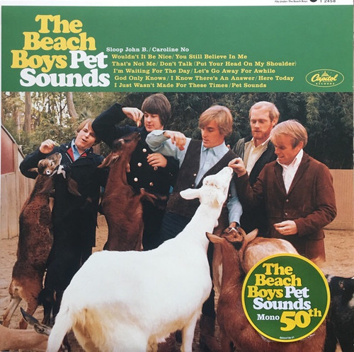 PET SOUNDS The Beach Boys Brian Wilson 盤 Pet Sounds: The Beach Boys, Terry Melcher, Bruce Johnston, Brian