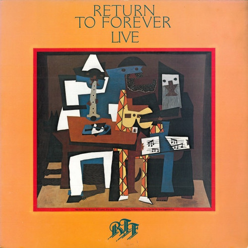 Return To Forever - Live (1979 Japanese Pressing)