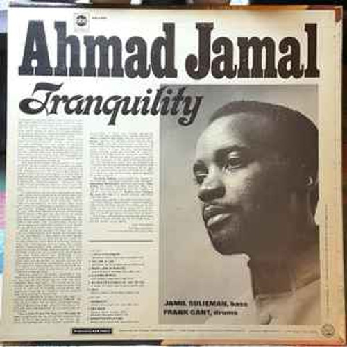 Ahmad Jamal - Tranquility used LP Canada 1968 NM/VG+