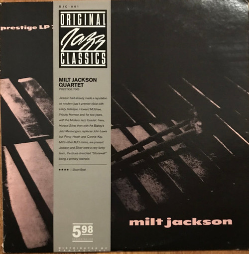 Milt Jackson - Milt Jackson Quartet used LP US 1982 ?NM/NM