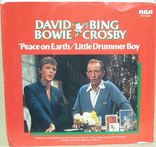 David Bowie ~ Peace On Earth / Little Drummer Boy (7” Picture Sleeve)