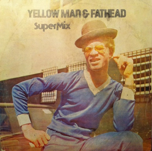 Yellow Man & Fathead - Super Mix used LP Jamaica 1982 VG+/VG