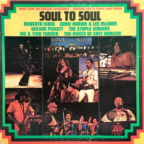 Soul To Soul original soundtrack - LP used US 1971 gatefold jacket VG+/VG