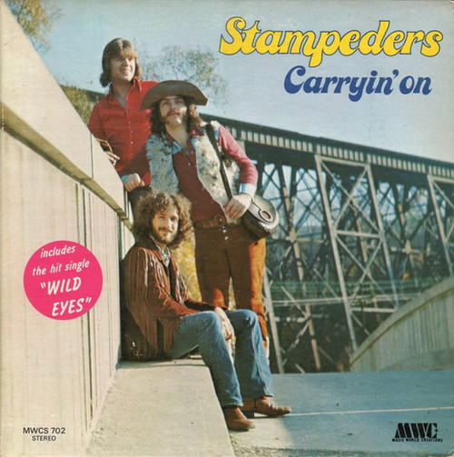 Stampeders - Carryin' On LP used Canada 1971 VG+/VG