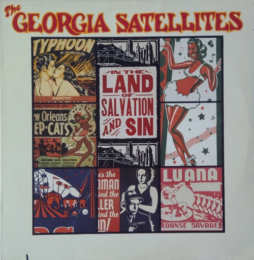 Georgia Satellites - In The Land Of Salvation And Sin LP used Canada 1989 NM/VG+