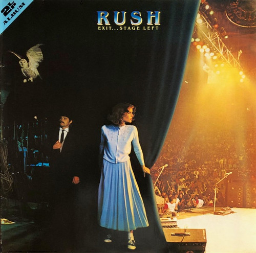 Rush - Exit...Stage Left (1981 German Masterdisk)