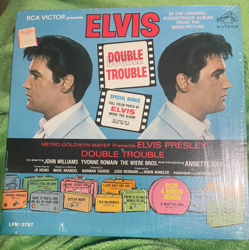 Elvis Presley - Double Trouble (1967 Mono in open shrink)