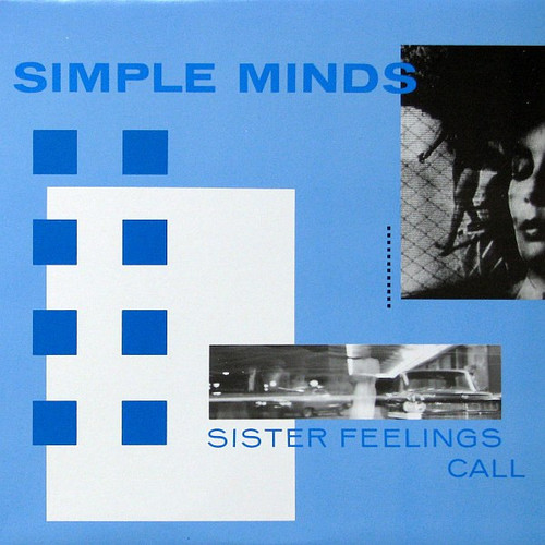 Simple Minds - Sister Feelings Call LP used Canada 1981 NM/VG+