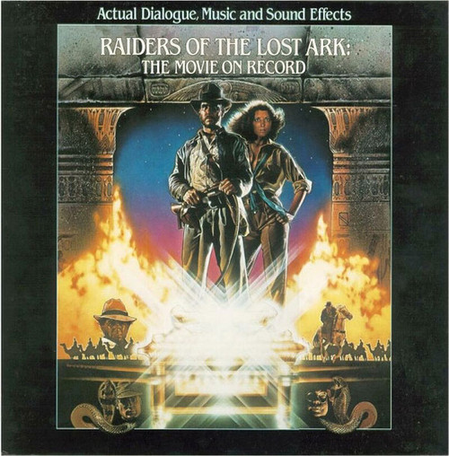 Raiders Of The Lost Ark:The Movie On Record  actual dialogue, music and sound effects LP used Canada 1981 NM/VG+