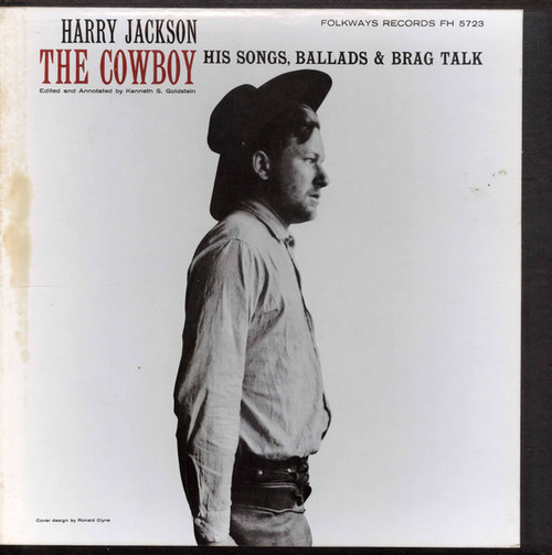 Harry Jackson - The Cowboy: His Songs, Ballads & Brag Talk 2LPS used US 1965 in box NM/VG