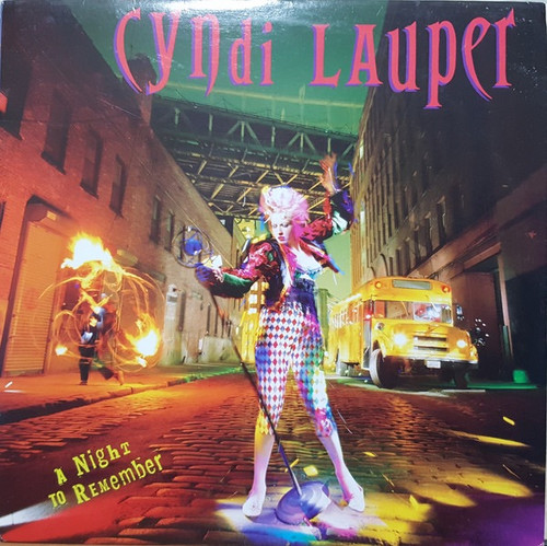 Cyndi Lauper - A Night To Remember ( Original 1989 pressing in Shrink)