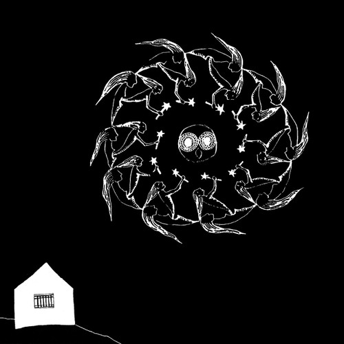 Deerhoof - Holdypaws (Clear vinyl with black & white splatter)