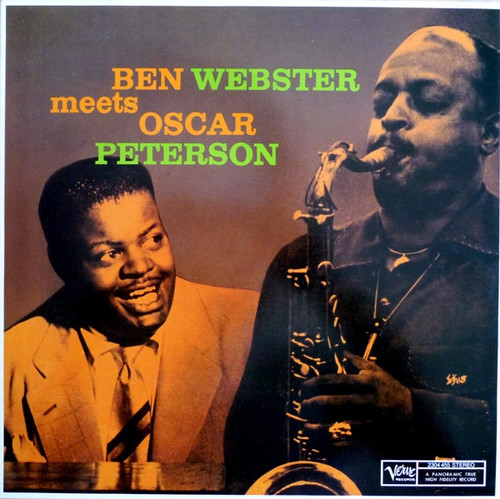 Ben Webster/Oscar Peterson - Ben Webster Meets Oscar Peterson LP used German 1959 (see grading in description)