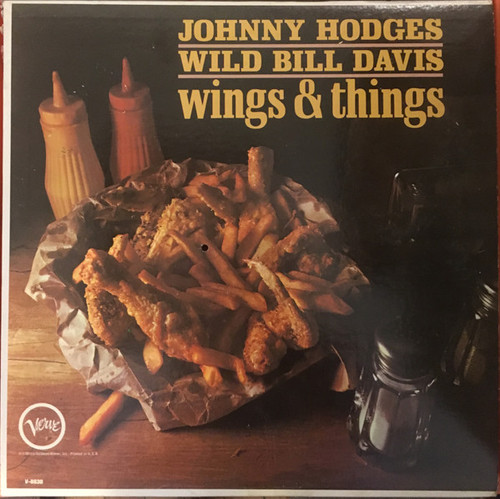 Johnny Hodges and Wild Bill Davis - Wings & Things LP used Canada 1965 mono (see grading in description)