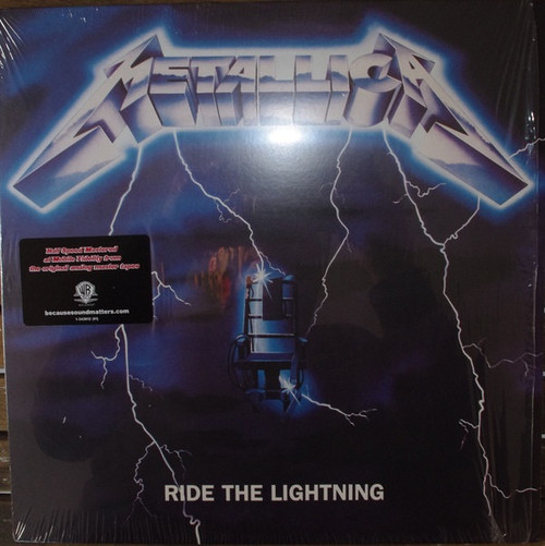 Metallica - Ride The Lightning (2008 Mobile Fidelity Half Speed Master NM/NM)