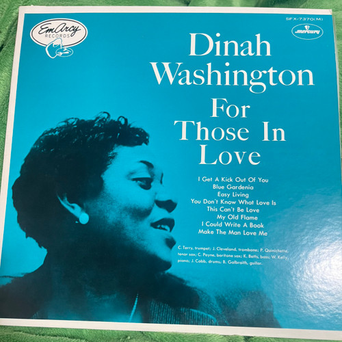 Dinah Washington - For Those In Love (Japanese Import)