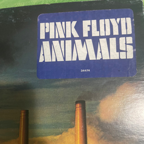 Pink Floyd - Animals (1977 Pressing with Hype Sticket VG+/VG+)