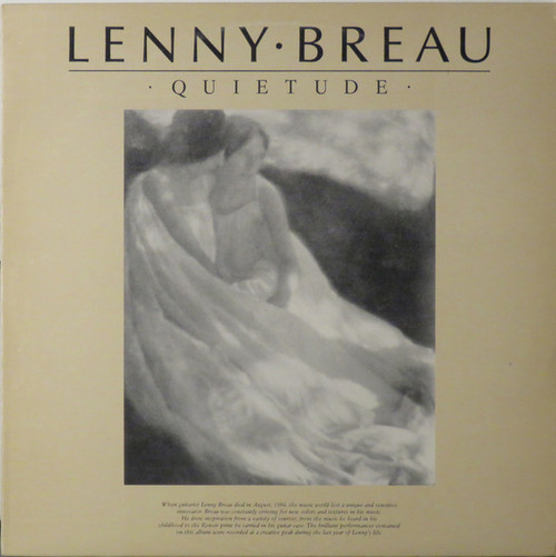 Lenny Breau & Dave Young - Quietude LP used Canada 1985 NM/NM