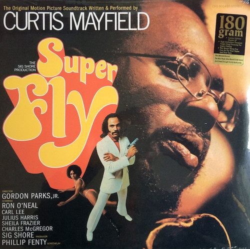 Curtis Mayfield - Superfly LP used US ltd ed 180 gm reissue NM/NM
