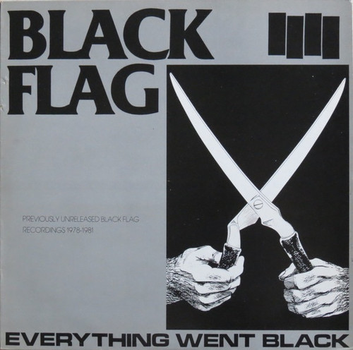 Black Flag - Everything Went Black (1983 UK EX/EX)