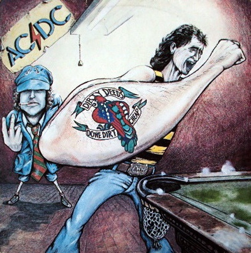 AC/DC - Dirty Deeds Done Dirt Cheap  (1987 Australian Import EX/EX)