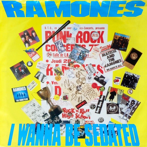 Ramones - I Wanna Be Sedated ((USA 7” EX/EX)