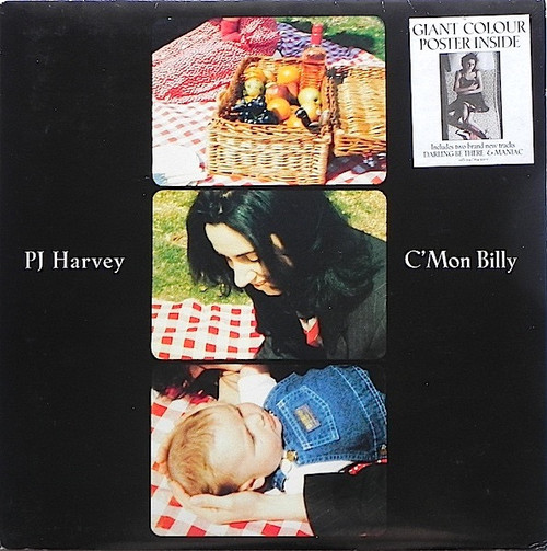 PJ Harvey - C'Mon Billy (1995 NM/EX Includes Giant Poster)