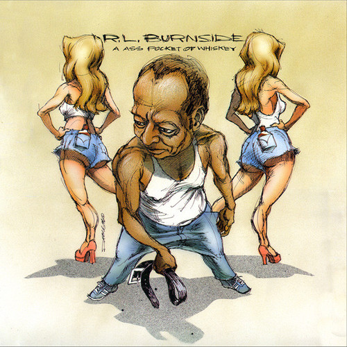 R.L. Burnside – A Ass Pocket Of Whiskey LP used US 1996 NM/VG