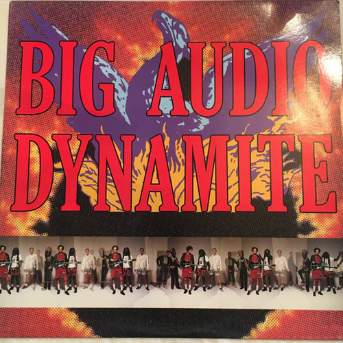 Big Audio Dynamite II – The Globe LP used US 1991 NM/VG+