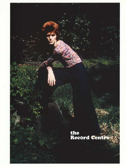 David Bowie photo 2 - original 8x10 colour photo by photographer Mick Rock circa 1972