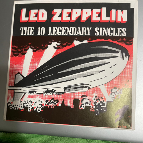 Led Zeppelin - The 10 Legendary Singles (1989 New Zealand Import NM/EX)