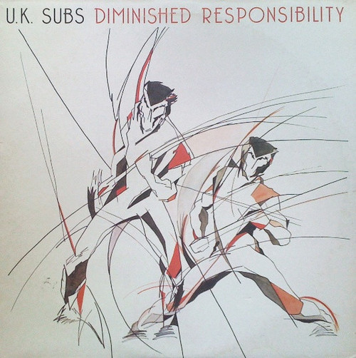 U.K. Subs – Diminished Responsibility LP used UK 1981 NM/VG