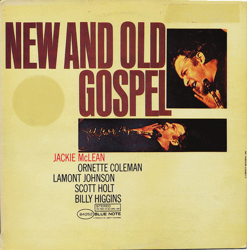 Jackie McLean – New And Old Gospel LP used France 1984 reissue NM/VG