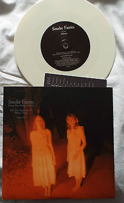 Smoke Fairies – Strange Moon Rising 2 tracks 7 inch single used UK 2011 ltd. ed. white vinyl NM/NM