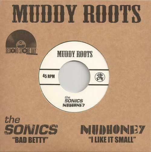 The Sonics / Mudhoney – Bad Betty / I Like It Small 2 tracks split 7 inch single RSD 2014 used US green splatter vinyl NM/NM